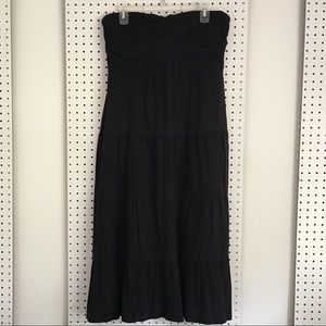 Soma Black Strapless Dress